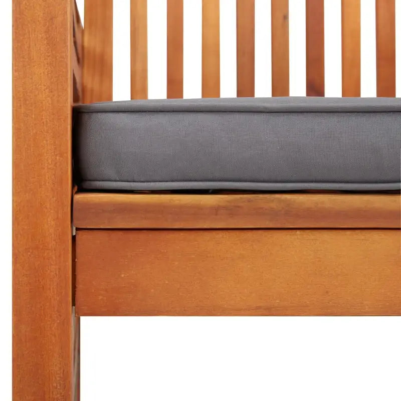 Tuinstoelen van massief acaciahout met comfortabele kussens - Tuinstoelen