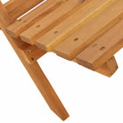 Tuinstoelen van massief acaciahout met gekantelde rugleuning - Tuinstoelen