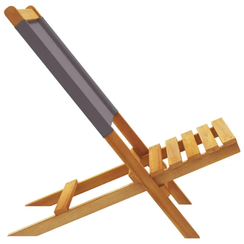 Tuinstoelen van massief acaciahout met gekantelde rugleuning - Tuinstoelen