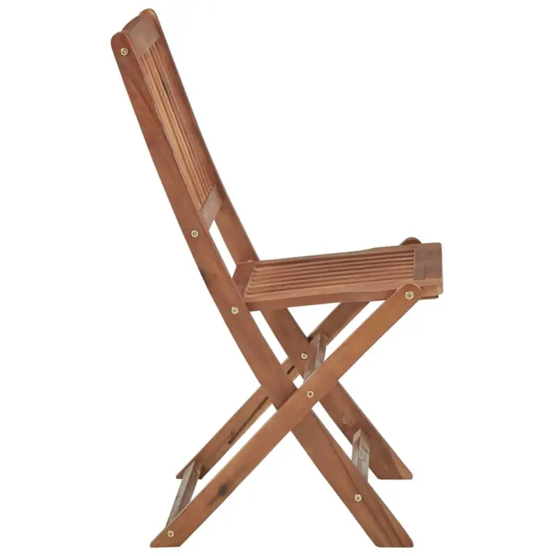 Tuinstoelen van massief acaciahout met kussens voor tuin en terras - Tuinstoelen