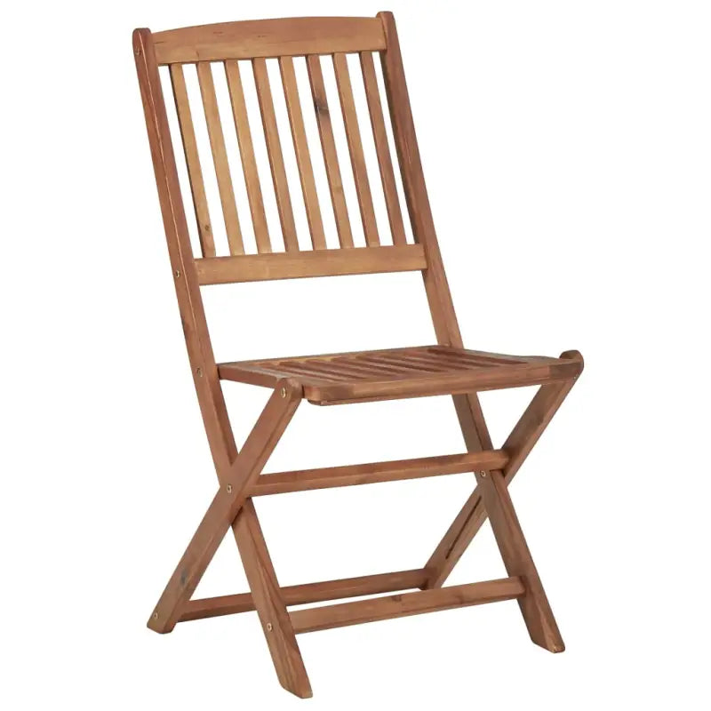 Tuinstoelen van massief acaciahout met kussens voor tuin en terras - Tuinstoelen