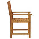Tuinstoelen van massief acaciahout met rustieke charme - Tuinstoelen
