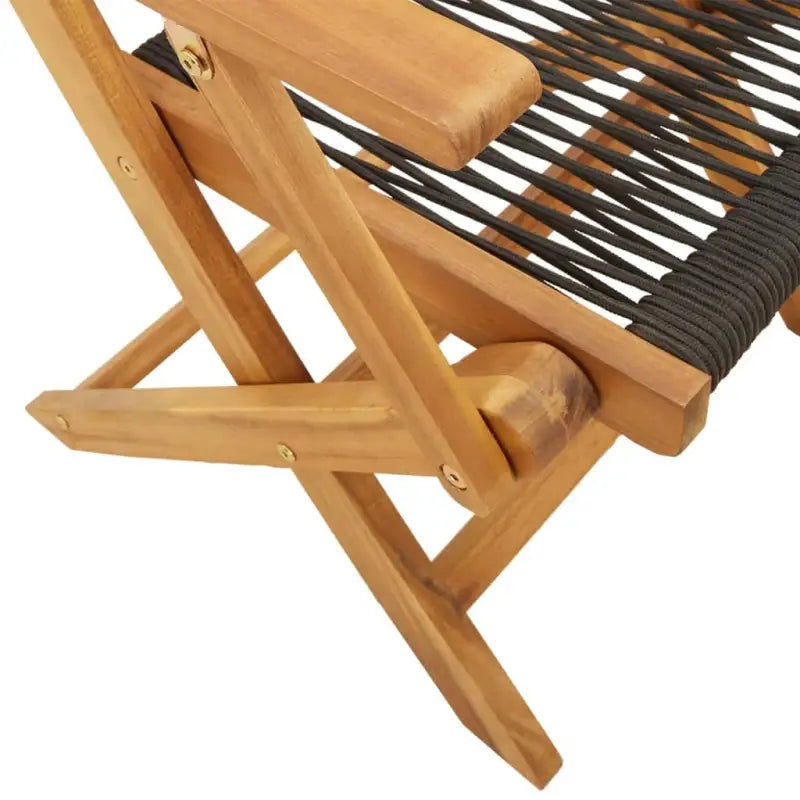 Tuinstoelen van massief acaciahout voor comfort en duurzaamheid - Tuinstoelen