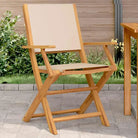 Tuinstoelen van massief acaciahout voor comfort en duurzaamheid - Tuinstoelen