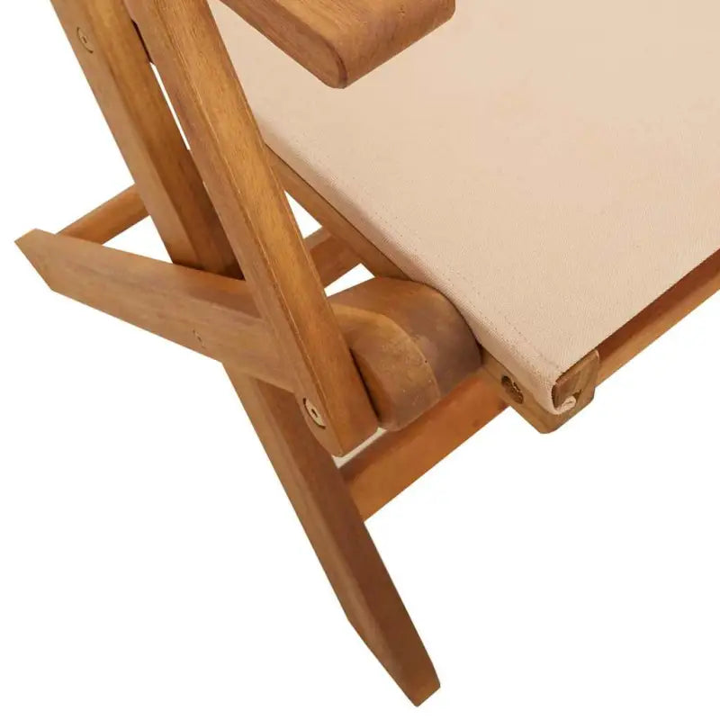 Tuinstoelen van massief acaciahout voor comfort en duurzaamheid - Tuinstoelen