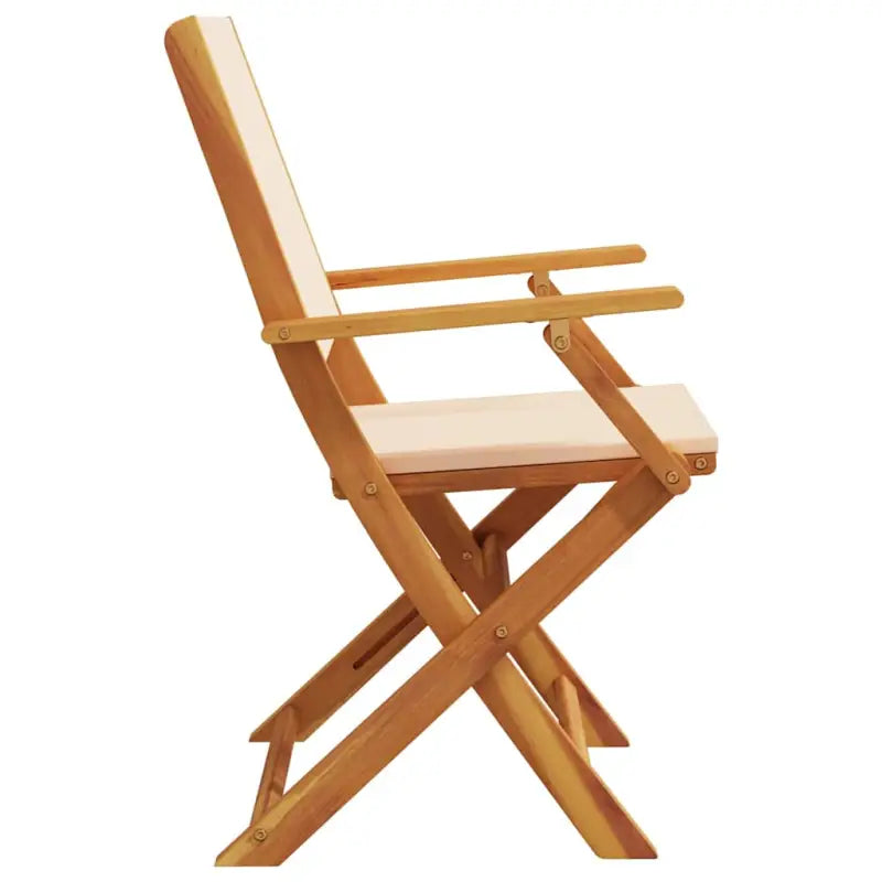 Tuinstoelen van massief acaciahout voor comfort en duurzaamheid - Tuinstoelen