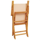 Tuinstoelen van massief acaciahout voor comfort en duurzaamheid - Tuinstoelen