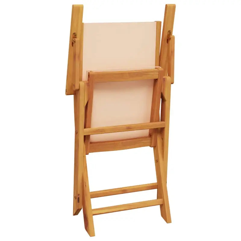 Tuinstoelen van massief acaciahout voor comfort en duurzaamheid - Tuinstoelen