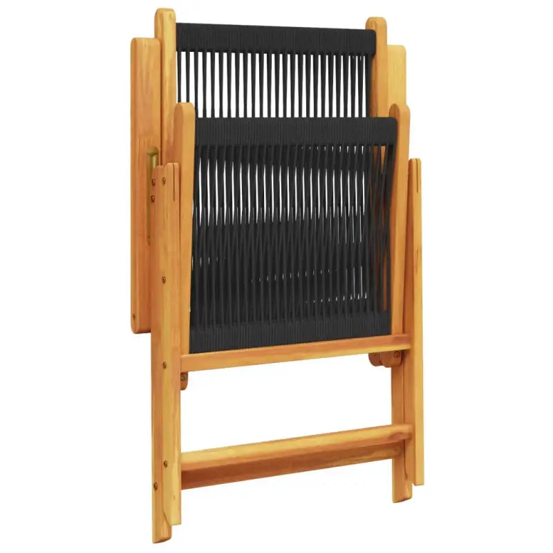 Tuinstoelen van massief acaciahout voor comfort en duurzame ontspanning - Tuinstoelen
