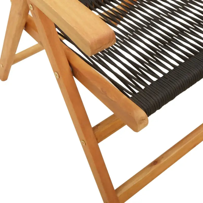 Tuinstoelen van massief acaciahout voor comfort en duurzame ontspanning - Tuinstoelen