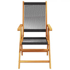 Tuinstoelen van massief acaciahout voor comfort en duurzame ontspanning - Tuinstoelen