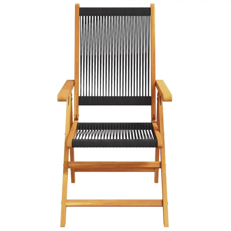 Tuinstoelen van massief acaciahout voor comfort en duurzame ontspanning - Tuinstoelen