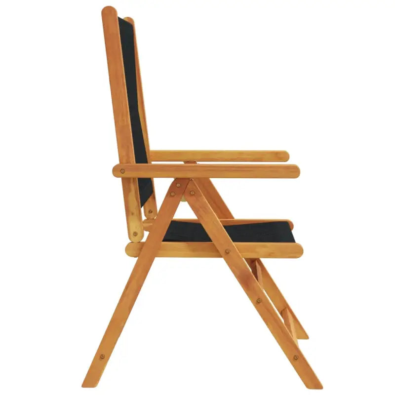 Tuinstoelen van massief acaciahout voor comfort en duurzame ontspanning - Tuinstoelen