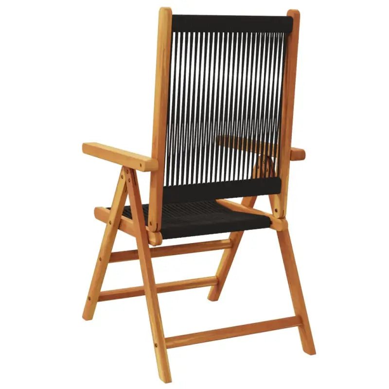 Tuinstoelen van massief acaciahout voor comfort en duurzame ontspanning - Tuinstoelen