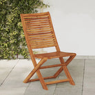 Tuinstoelen van massief acaciahout voor comfortabel buiten genieten - 4 / Zonder armleuning - Tuinstoelen