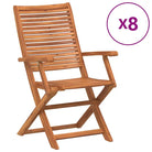 Tuinstoelen van massief acaciahout voor comfortabel buiten genieten - 8 / Met armleuning - Tuinstoelen
