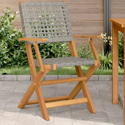 Tuinstoelen van massief acaciahout voor duurzaam comfort - Tuinstoelen