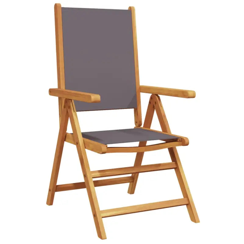 Tuinstoelen van massief acaciahout voor een duurzame buitenruimte - Tuinstoelen