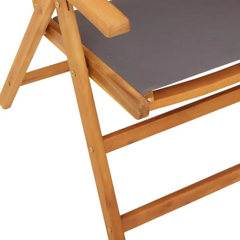 Tuinstoelen van massief acaciahout voor een duurzame buitenruimte - Tuinstoelen