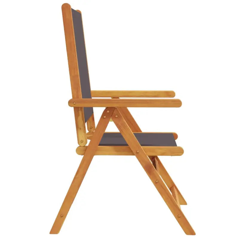 Tuinstoelen van massief acaciahout voor een duurzame buitenruimte - Tuinstoelen