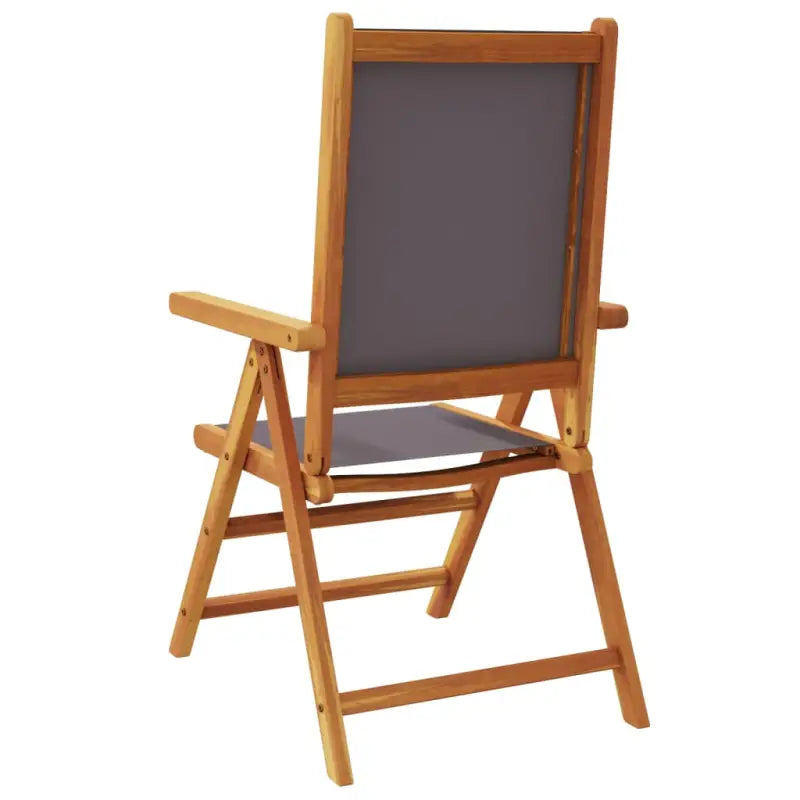 Tuinstoelen van massief acaciahout voor een duurzame buitenruimte - Tuinstoelen