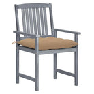 Tuinstoelen van massief acaciahout voor een rustieke buitenruimte - Tuinstoelen