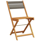 Tuinstoelen van massief acaciahout voor gezellige momenten - Tuinstoelen