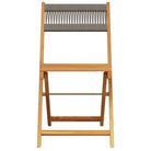 Tuinstoelen van massief acaciahout voor gezellige momenten - Tuinstoelen