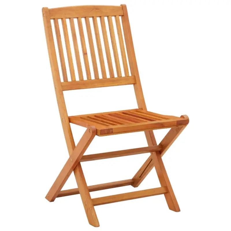 Tuinstoelen van massief eucalyptushout voor buiten eetplezier - Tuinstoelen