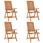 Tuinstoelen van massief eucalyptushout voor tuin en terras - Tuinstoelen