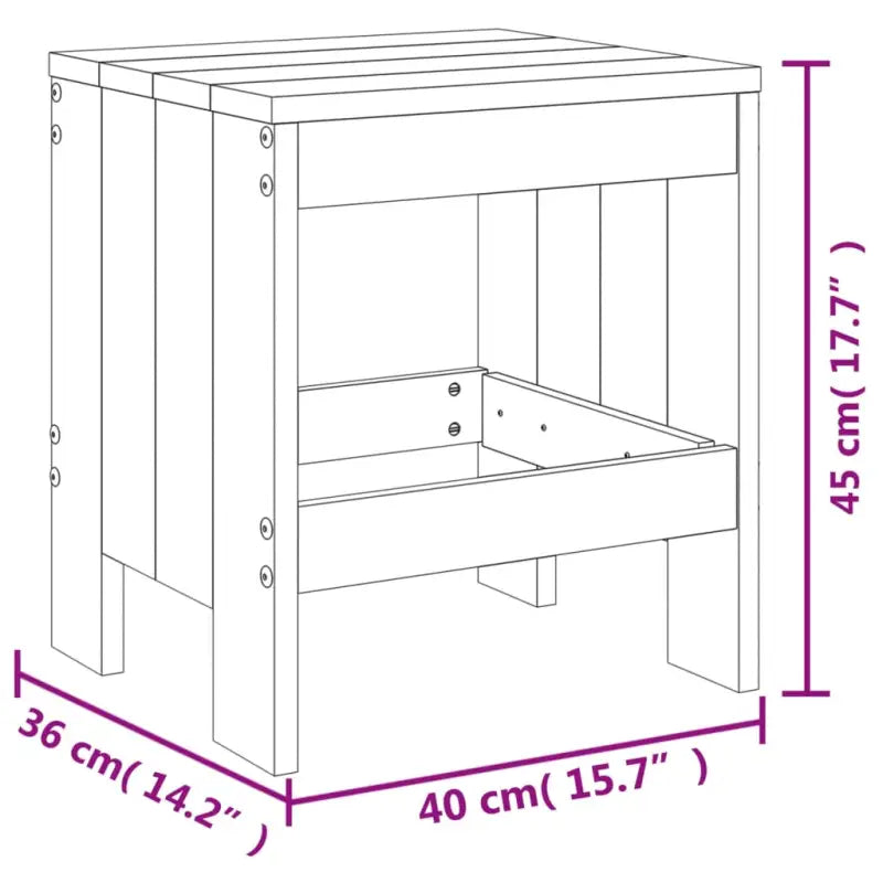 Tuinstoelen van massief grenenhout voor rustieke tuinplezier - Tuinstoelen