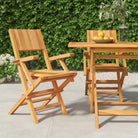 Tuinstoelen van massief teakhout voor een comfortabele ervaring - 2 / Met armleuning - Tuinstoelen