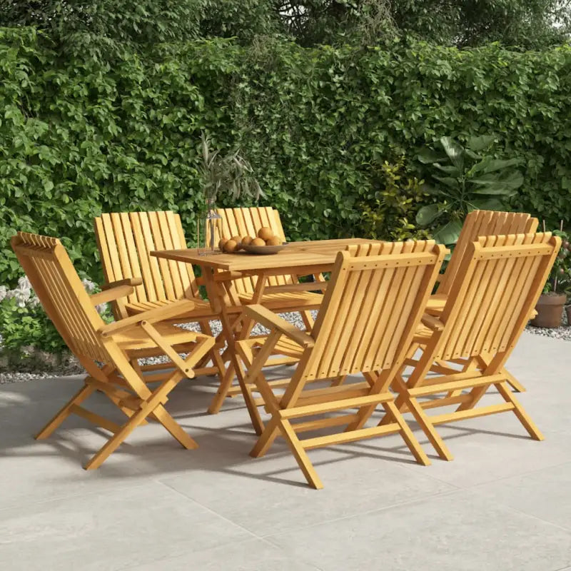 Tuinstoelen van massief teakhout voor een comfortabele ervaring - 6 / Met armleuning - Tuinstoelen