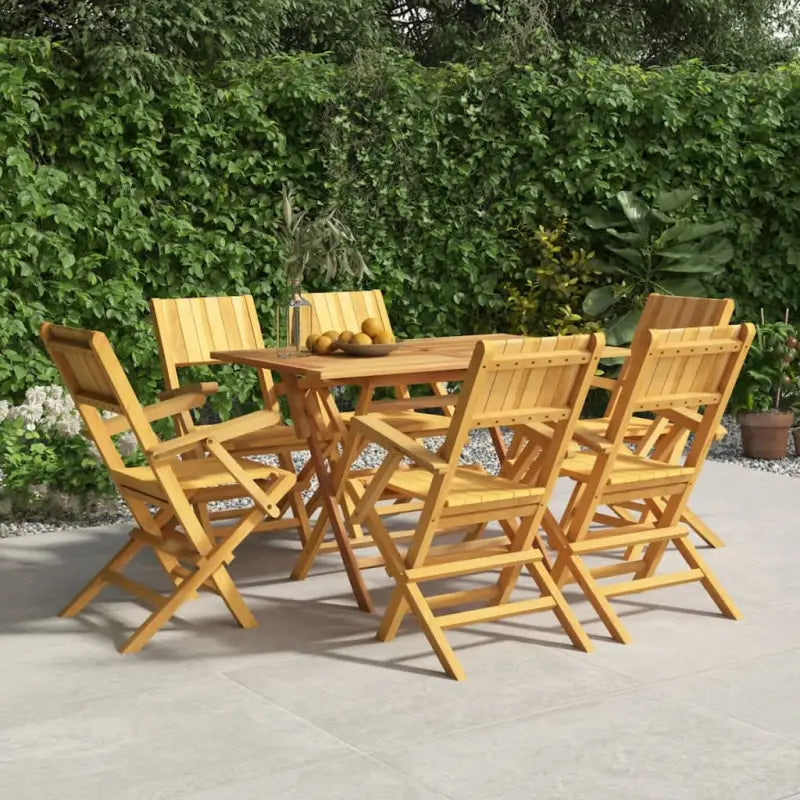 Tuinstoelen van massief teakhout voor een comfortabele ervaring - 6 / Met armleuning - Tuinstoelen