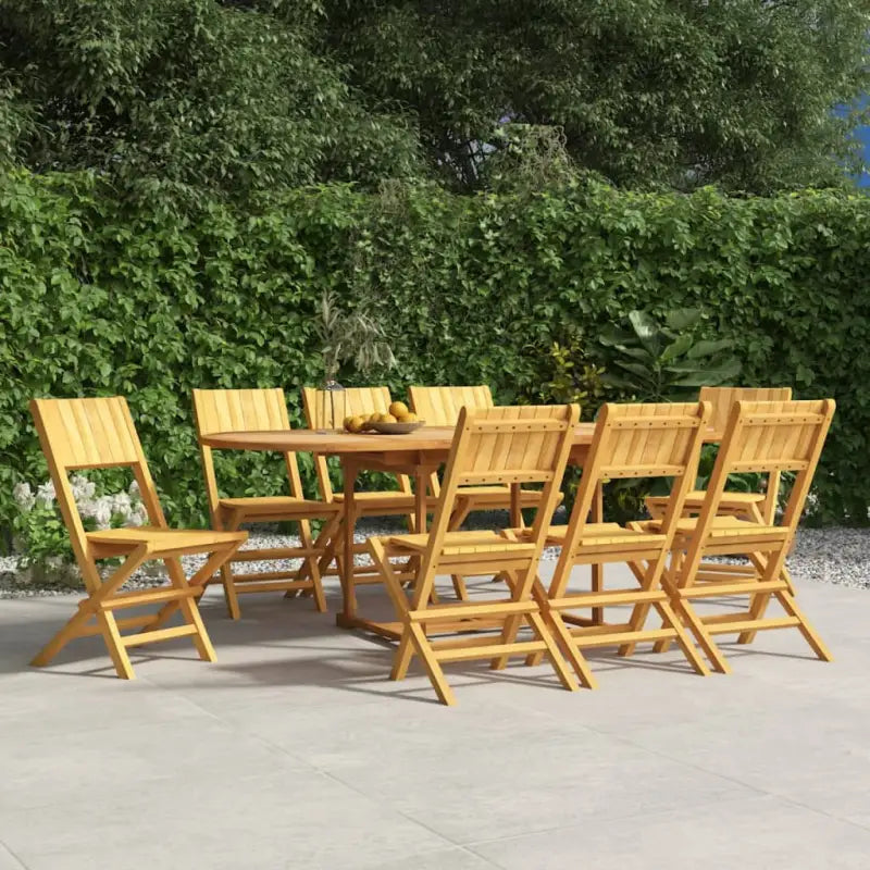 Tuinstoelen van massief teakhout voor een comfortabele ervaring - 8 / Zonder armleuning - Tuinstoelen