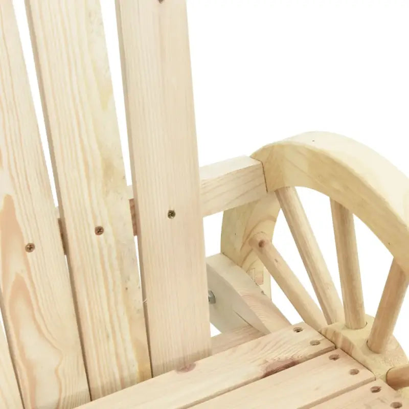 Tuinstoelen van massief vurenhout voor stijl en comfort buiten - Tuinstoelen