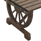 Tuinstoelen van massief vurenhout voor tuin of terras - Tuinstoelen
