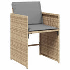Tuinstoelen van poly rattan voor comfortabele zitervaring - Tuinstoelen