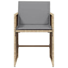 Tuinstoelen van poly rattan voor comfortabele zitervaring - Tuinstoelen