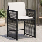 Tuinstoelen van poly rattan voor comfortabele zitervaring met wasbare hoes - Tuinstoelen