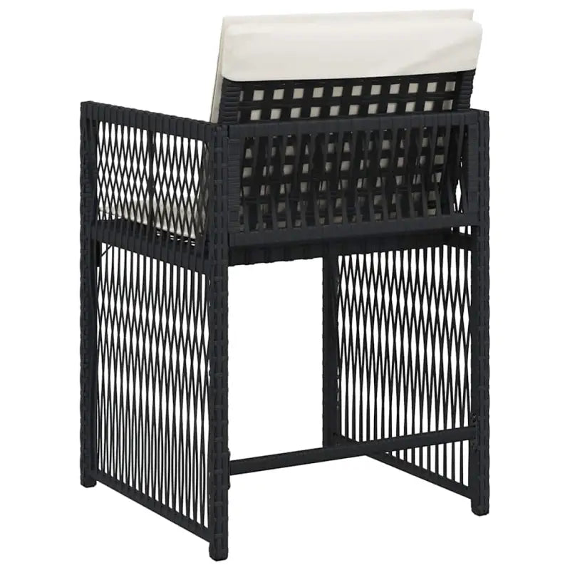 Tuinstoelen van poly rattan voor comfortabele zitervaring met wasbare hoes - Tuinstoelen