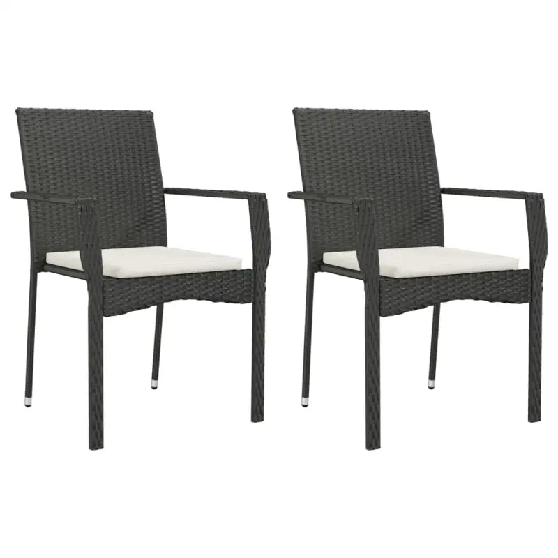 Tuinstoelen van poly rattan voor duurzame comfort op je terras - Tuinstoelen