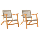 Tuinstoelen van poly rattan voor duurzame en comfortabele buitenruimte - Tuinsets