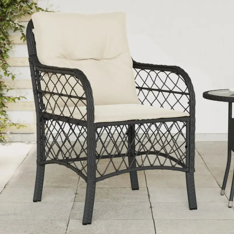 Tuinstoelen van poly rattan voor een comfortabele zitervaring - Tuinstoelen