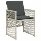 Tuinstoelen van poly rattan voor een comfortabele zitervaring - Tuinstoelen