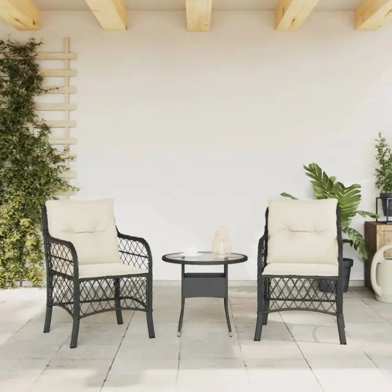 Tuinstoelen van poly rattan voor een comfortabele zitervaring - Tuinstoelen