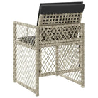 Tuinstoelen van poly rattan voor een comfortabele zitervaring - Tuinstoelen