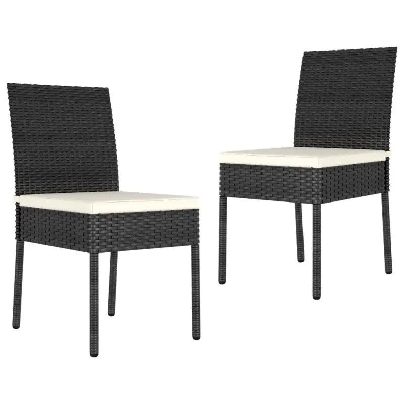 Tuinstoelen van poly rattan voor een moderne buitenruimte - Tuinstoelen