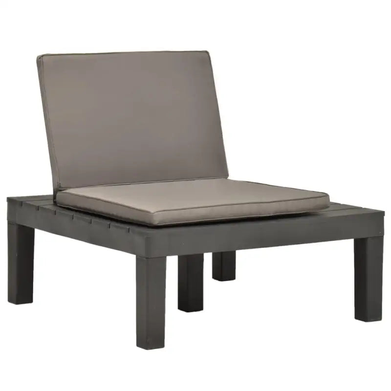 Tuinstoelen voor buiten genieten van comfort en stijl - Antraciet / 1 / Ja - Tuinstoelen