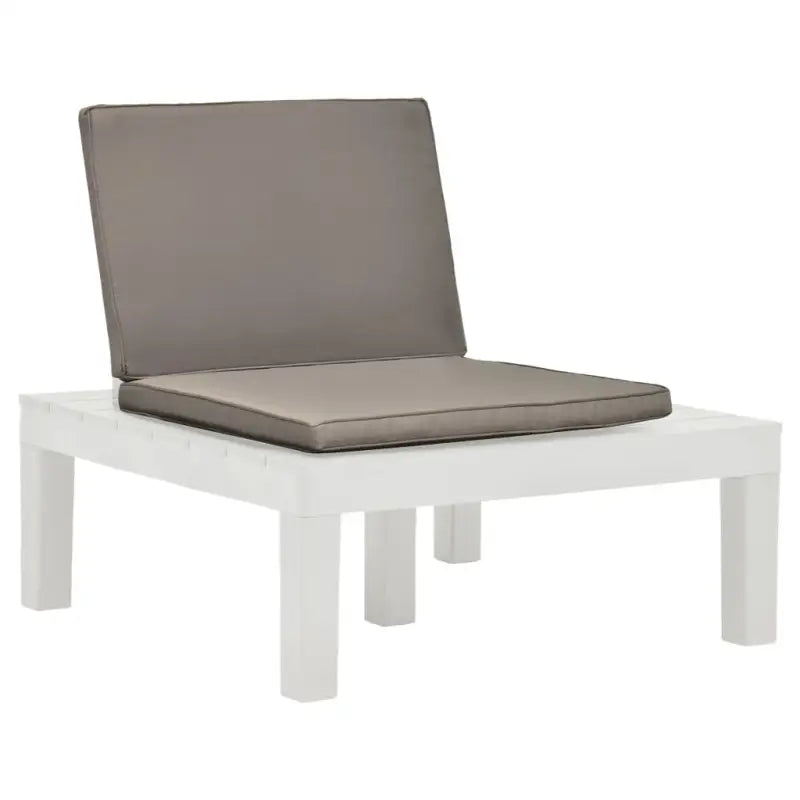 Tuinstoelen voor buiten genieten van comfort en stijl - Wit / 1 / Ja - Tuinstoelen